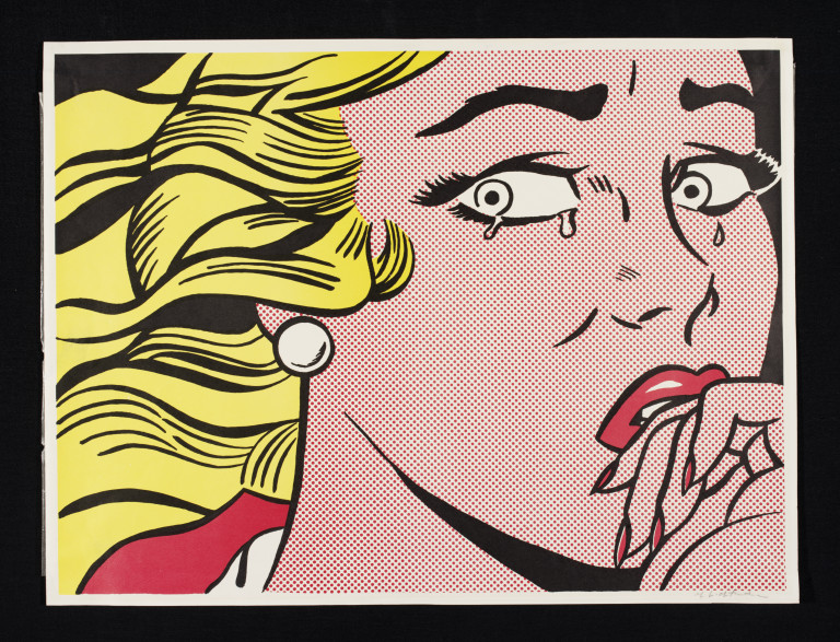 Crying woman | Lichtenstein, Roy | V&A Search the Collections