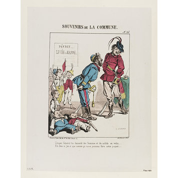 Print - Souvenir De La Commune Par Léonce Schérer Print - Souvenir De La Commune Par Léonce Schérer