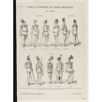 Print - Types Et Uniformes De L'Armée Prussienne Print - Types Et Uniformes De L'Armée Prussienne