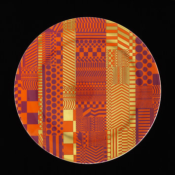 Plate - Variations on a Geometric Theme Plate - Variations on a Geometric Theme