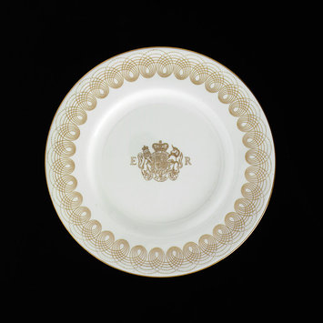 Fish / dessert plate - Coronation Golden Persephone Fish / dessert plate - Coronation Golden Persephone
