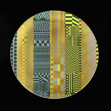 Plate - Variations on a Geometric Theme Plate - Variations on a Geometric Theme