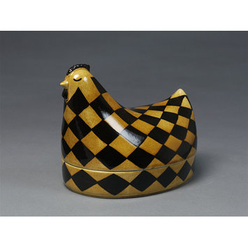Egg dish and cover Egg dish and cover