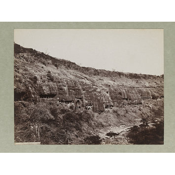 Photograph - Ajanta, General View Photograph - Ajanta, General View