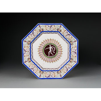 Plate - Assiette octagone Plate - Assiette octagone