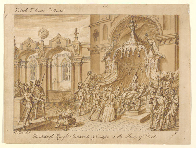 William Kent Disegno per “The Faerie Queens” di Edmund
