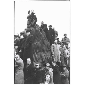 Photograph - Funeral of George VI Photograph - Funeral of George VI