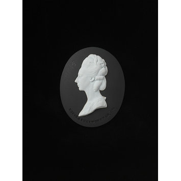 Portrait medallion - Honorea Sneyd Edgworth Portrait medallion - Honorea Sneyd Edgworth