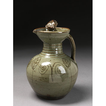 Oil jar and stopper Oil jar and stopper
