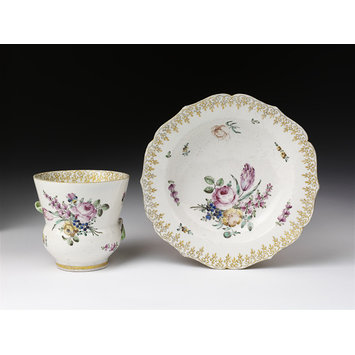 Cup and saucer Cup and saucer