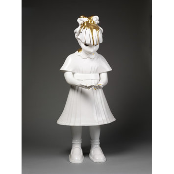Figure - Girl Baptised in Gold Figure - Girl Baptised in Gold