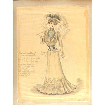 Fashion design - Été 1900 Fashion design - Été 1900