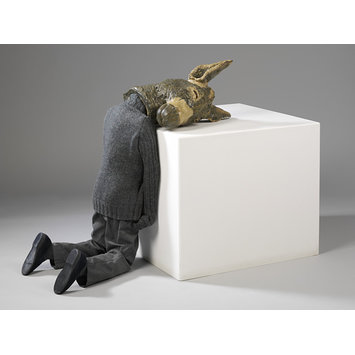 Ceramic sculpture - Headthinker III Ceramic sculpture - Headthinker III