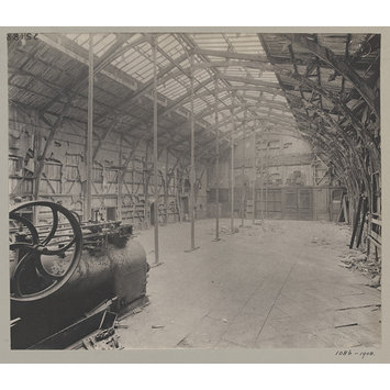 Photograph - South Kensington, Interior view, Royal Horticultural Gardens, Exhibition Road entrance Photograph - South Kensington, Interior view, Royal Horticultural Gardens, Exhibition Road entrance