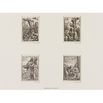 Woodcut - Fall and Redemption of Man Woodcut - Fall and Redemption of Man