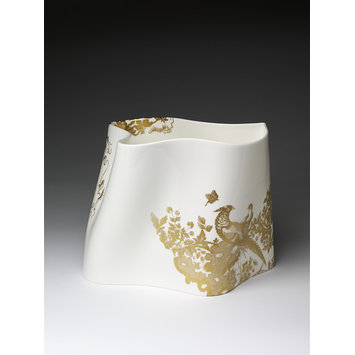 Vase - Eastman Gold Aves Vase No.3 Vase - Eastman Gold Aves Vase No.3