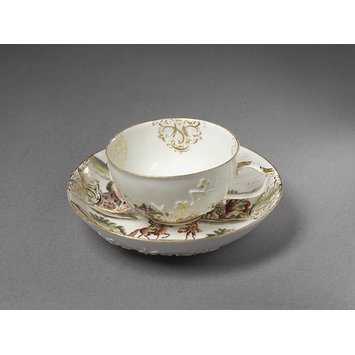Cup and saucer Cup and saucer