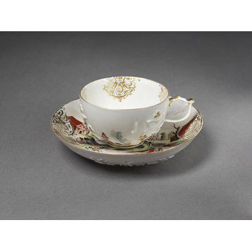 Cup and saucer Cup and saucer