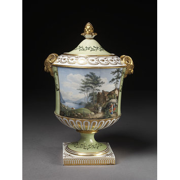Vase and cover Vase and cover