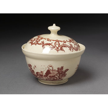 Sugar bowl and cover Sugar bowl and cover
