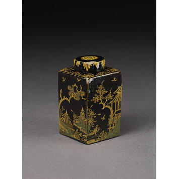 Tea canister and lid Tea canister and lid