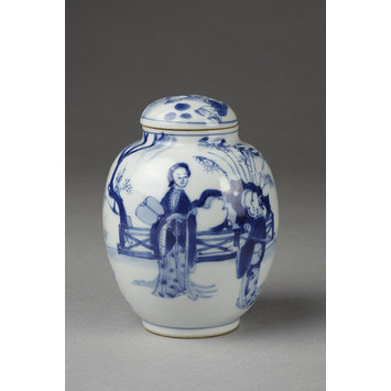 Jar and lid Jar and lid