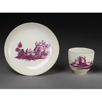 Cup and saucer Cup and saucer