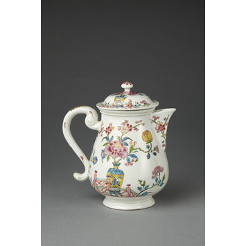 Chocolate pot and cover Chocolate pot and cover