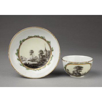 Cup and saucer Cup and saucer