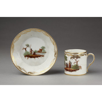 Cup and saucer Cup and saucer