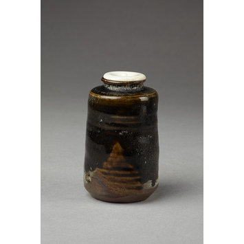 Tea caddy and lid Tea caddy and lid