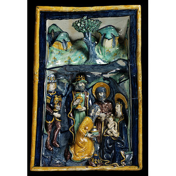 Panel - The Adoration of the Magi Panel - The Adoration of the Magi
