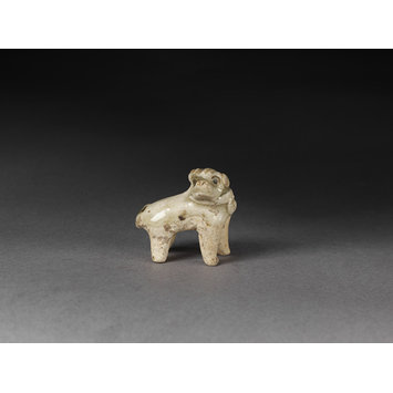 Miniature figure of dog Miniature figure of dog