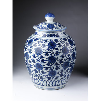 Jar and lid Jar and lid