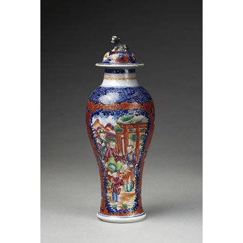 Vase and lid Vase and lid