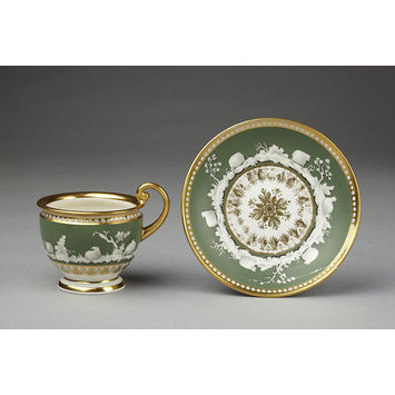Cup and saucer Cup and saucer