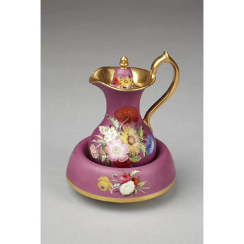 Jug, cover and stand Jug, cover and stand
