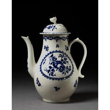 Coffee pot and cover Coffee pot and cover