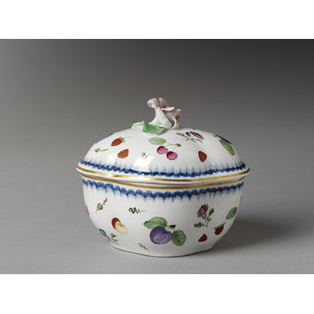 Sugar bowl and cover Sugar bowl and cover