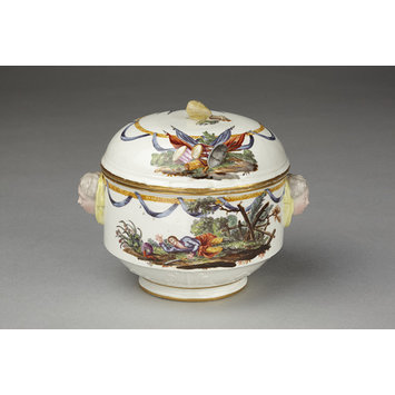Porringer and cover Porringer and cover