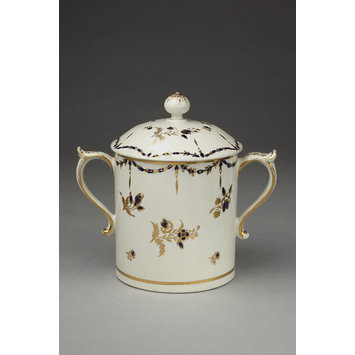 Caudle cup and cover Caudle cup and cover