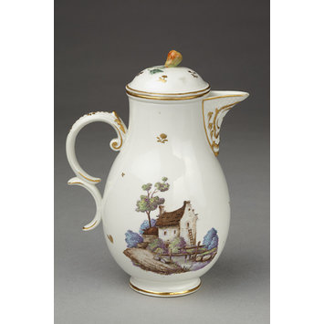 Coffee pot and cover Coffee pot and cover