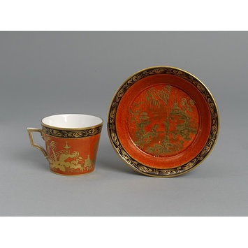 Cup and saucer Cup and saucer