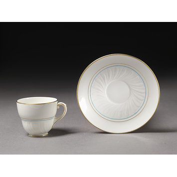 Cup and saucer Cup and saucer