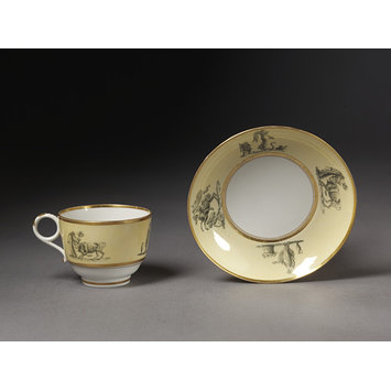 Cup and saucer Cup and saucer