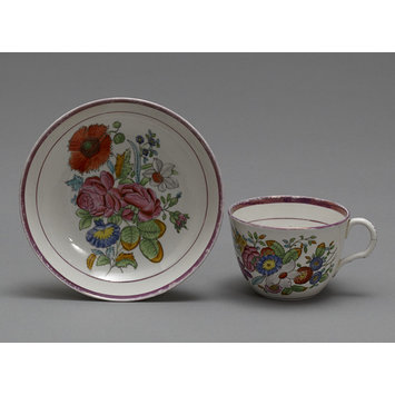 Cup and saucer Cup and saucer