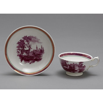 Cup and saucer Cup and saucer