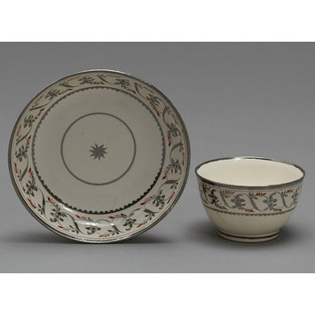 Cup and saucer Cup and saucer