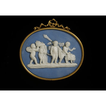 Plaque - Marriage of Cupid and Psyche Plaque - Marriage of Cupid and Psyche