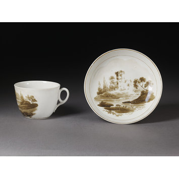 Cup and saucer Cup and saucer